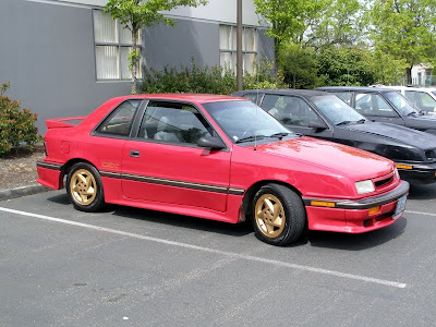 1989 Shelby CSX turbo Dodge Shadow Subcompact Culture