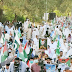 Pakistan rallies in solidarity with Palestinians.