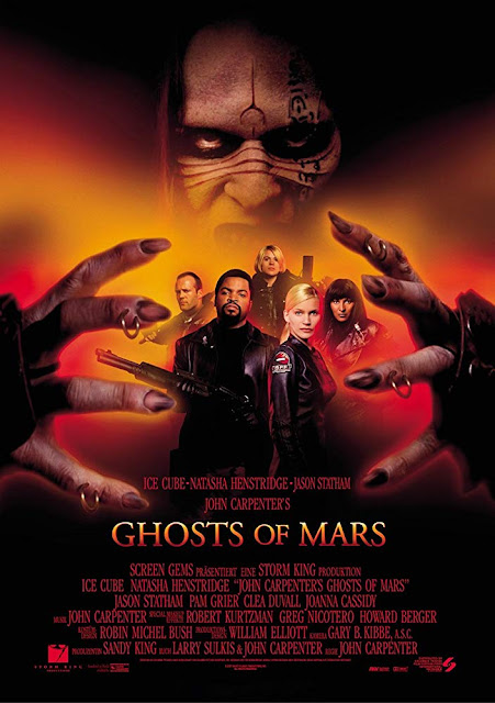 Ghosts of Mars 2001 movie poster