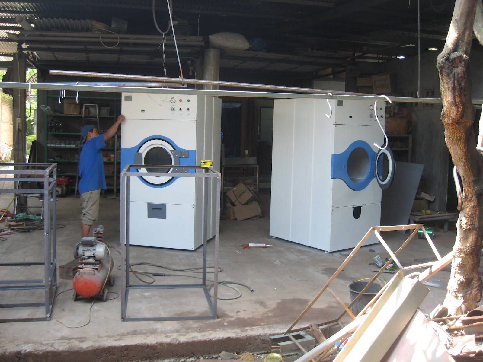 Pembuatan Mesin Laundry