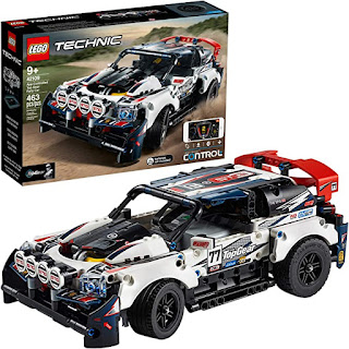 LEGO Technic App-Controlled Top Gear Rally Car 42109 Racing Toy Building Kit, New 2020 (463 Pieces)