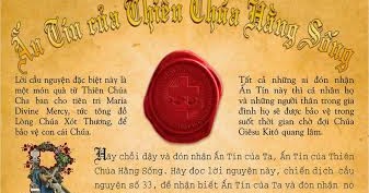 Image result for ấn tín của thiên chúa