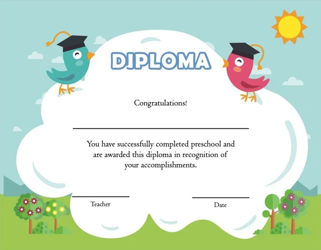 Graduation Certificates