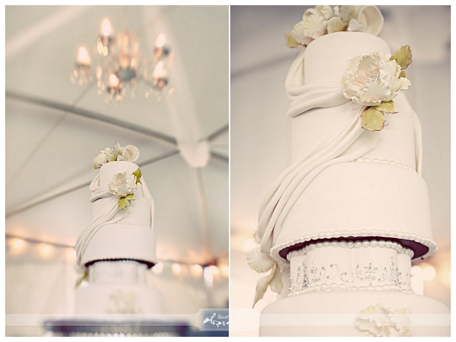 sparkle wedding cake stands  pretty wedding ideas ? ♥ Or how about marquee wedding ideas