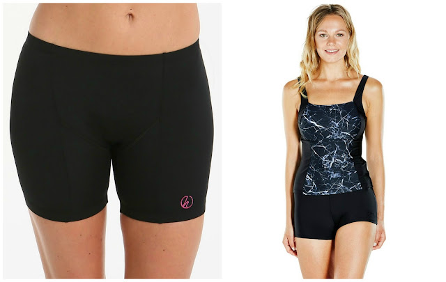 Sport Racer Long Leg Shorts and Endurance 10 Penny Tankini Top