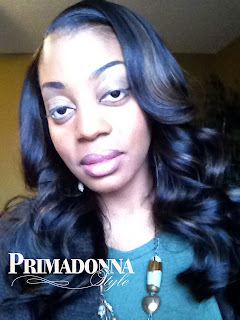 XQ Remy Curled Hairstyle 14" and 16" 1B/30