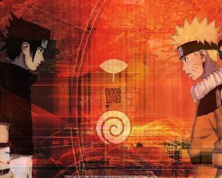 naruto vs sasuke anime wallpaper shippuden