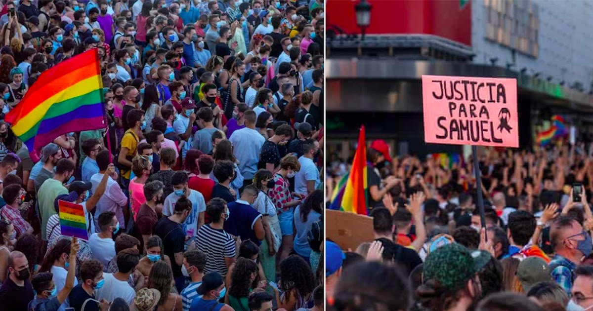 Thousands Protest Across Spain Following Homophobic Attack To 24-Year-Old Who Was Beaten To Death