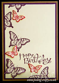 Birthday Card with Papillon Potpourri and Sassy Salutations from Stampin' Up! UK - get the details here