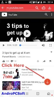 YouTube on Vidmate