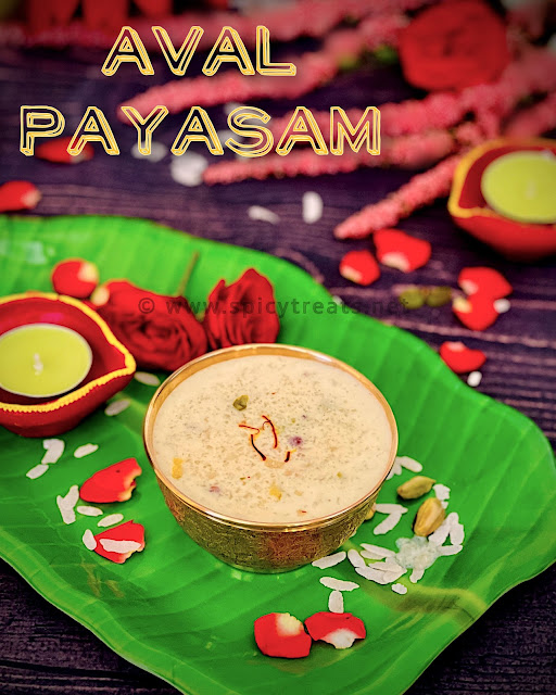 aval payasam recipe