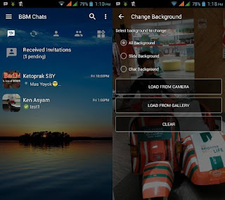 BBM Mod APK v3.0.1.25 Change Background Terbaru