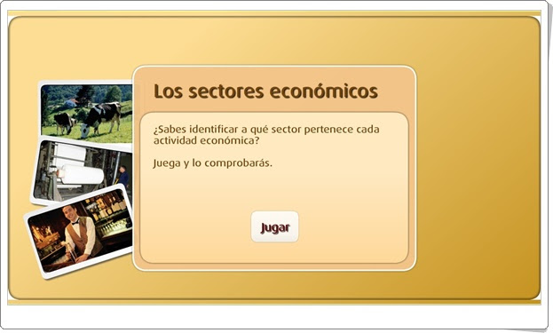 "Los sectores económicos" (Actividad interactiva de Ciencias Sociales de Primaria)