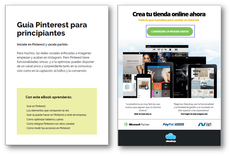 Ebook Guía Pinterest para principiantes