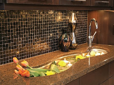 Site Blogspot  Kitchen Counters  Backsplash on Cambria Quartz Countertops With A Glass Tile Backsplash  Medium Stain