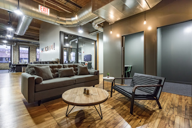 Pinterest Chicago | Horn Design Interior Designers | Lounge & Meeting Area
