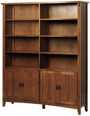 wood-door-bookcases