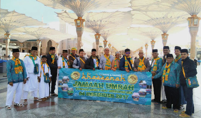 memperkenalkan Masjid nabawi pada jamaah