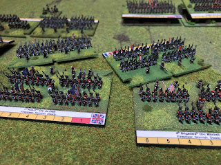 The French begin their first attacks uphill