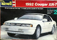 Mercury Cougar XR-7 1992 revell 1/25