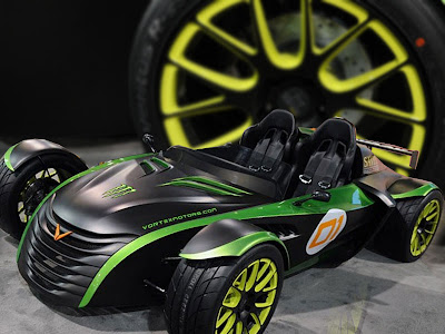 Vortex Sports Cars The F1 Turn Key New Race Car at 2010 SEMA Show 