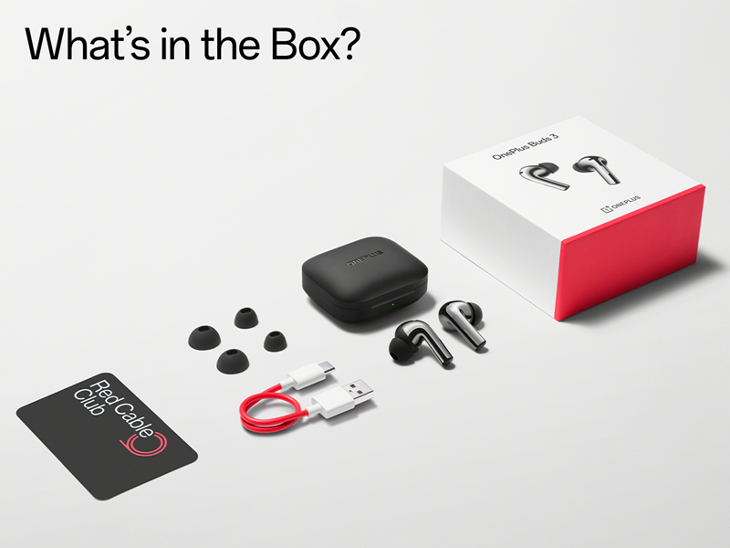 OnePlus Buds 3 Box inclusions