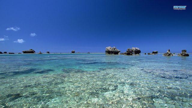 Seas & Oceans - Beach, Island of Okinawa - Japan