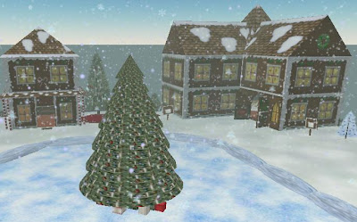 Second Life Christmas Village