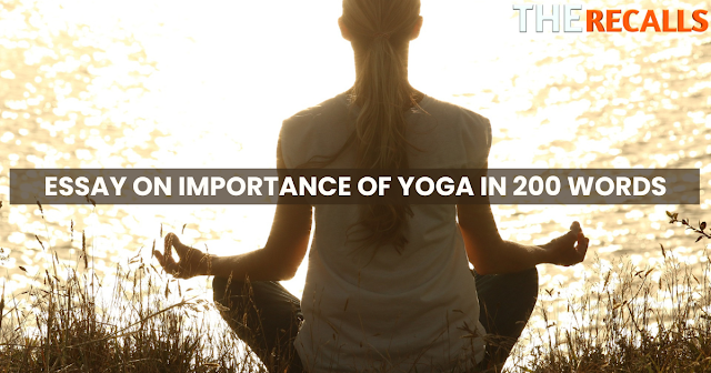 Essay on Importance of Yoga