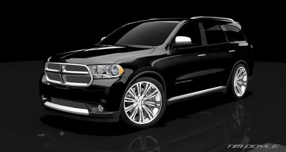 2011 Dodge Durango Citadel Black & Tan