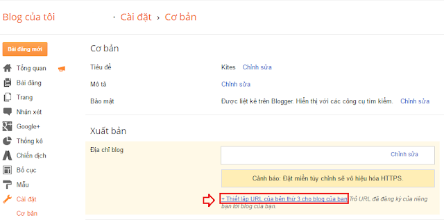 Hướng dẫn trỏ tên miền từ inet về blogger