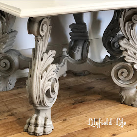 hand painted vintage side tables by Lilyfield life