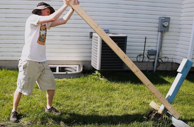 physics life hack fence post lever