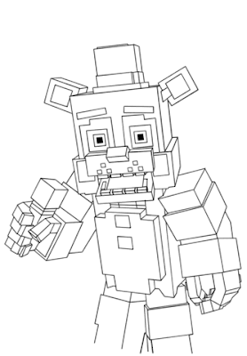 Desenhos de Minecraft para colorir e imprimir