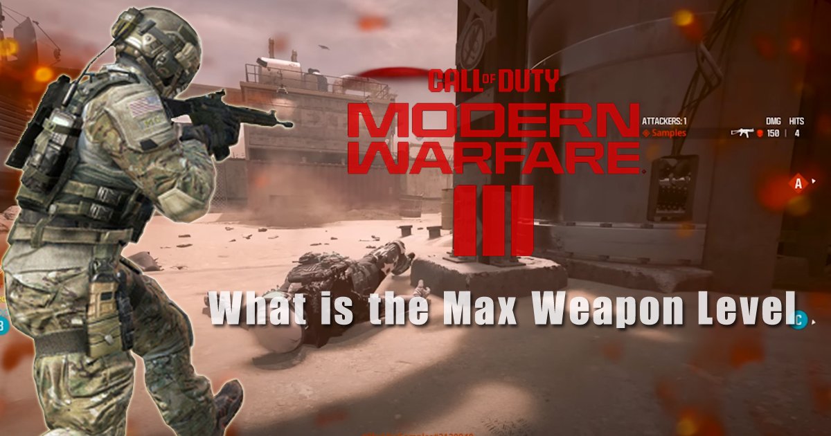 What is the Max Weapon Level in COD MW3?