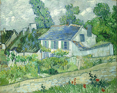  Vincent Van Gogh - Maisons à Auvers,1890 