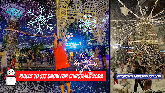 Places to see Snow in Singapore for Christmas 2022
