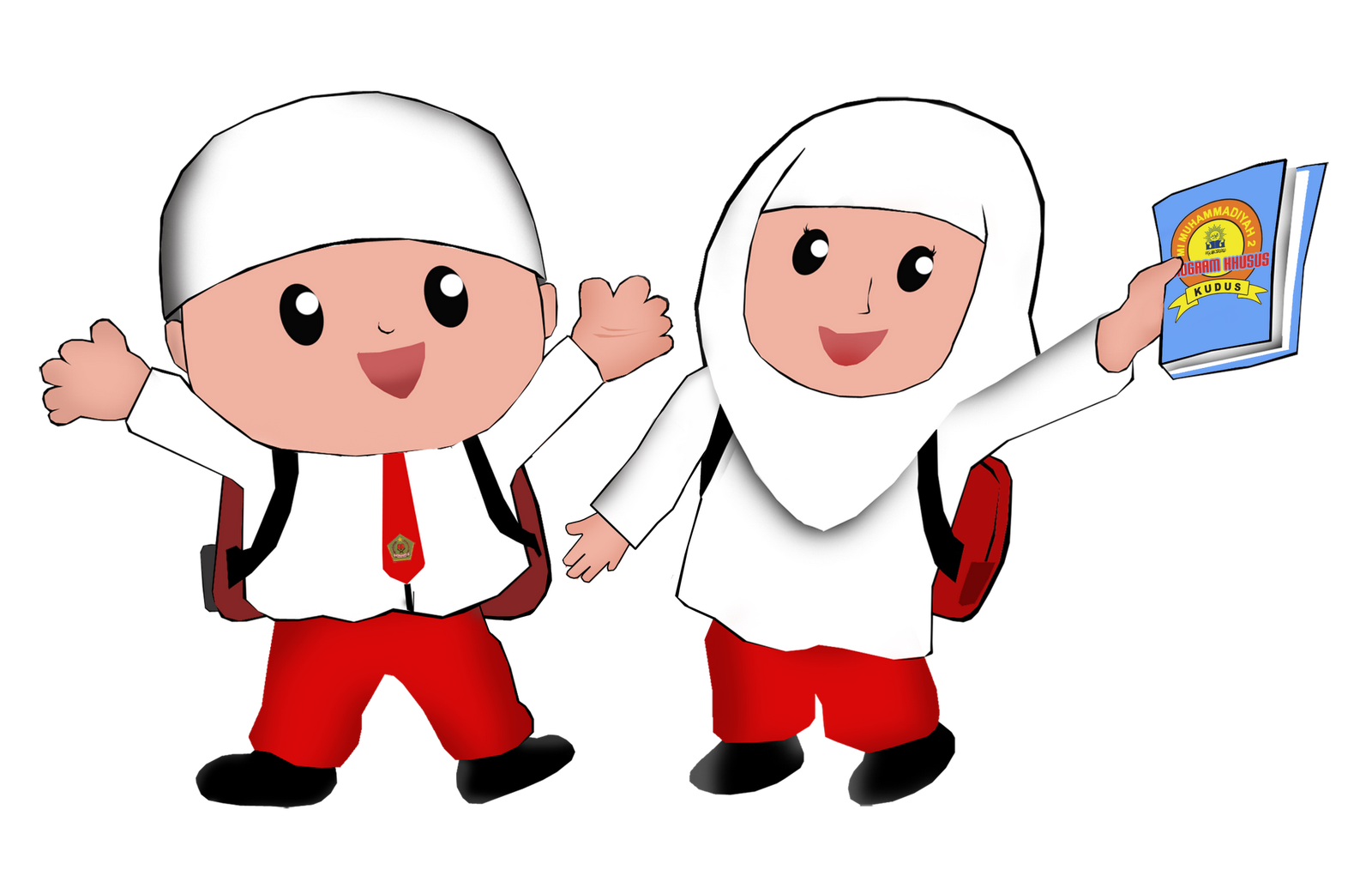 Kartun Muslim Laki Laki Dan Perempuan Gambar Kartun