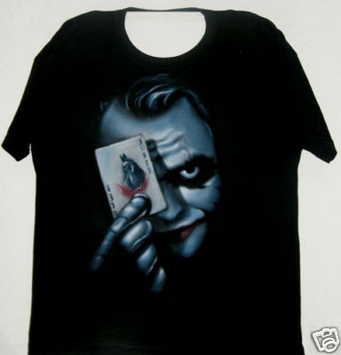 Joker Airbrush Custom T-shirt 