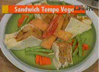  akan membagikan resep masakan lezat terbaru untuk anda Resep Sandwich Tempe Vegetarian Chef Vania Wibisono