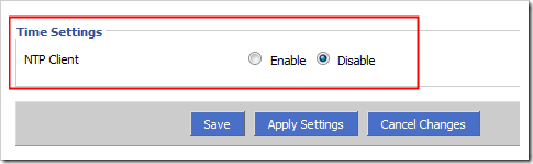 ntp-disable
