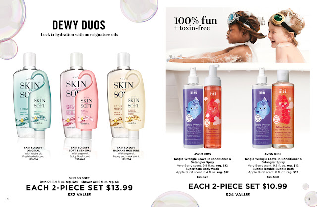 avon catalog bath and body sale