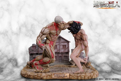 Figuras: Imágenes y detalles de Armored Titan Vs Rogue Titan de "Shingeki no Kyojin" - A-Toys