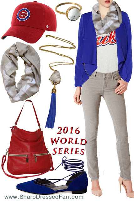 Chicago Cubs fashion women's outfit