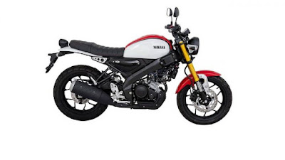 Yamaha XSR 155 red color