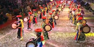 Japanese dance New Year Eve