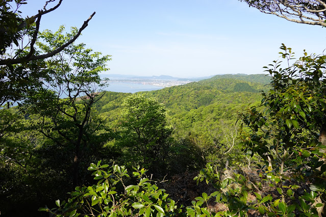島根県松江市美保関町美保関 馬着山山頂からの眺望