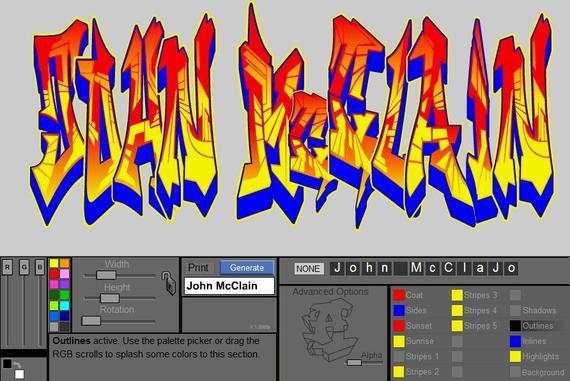 Graffiti Creator Names. How to Use Graffiti Creator to