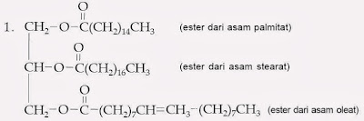  terbentuk dari adonan tiga molekul asam lemak dengan satu molekul gliserol Pintar Pelajaran Tata Nama Lemak, Aturan Penamaan, Contoh, Kimia