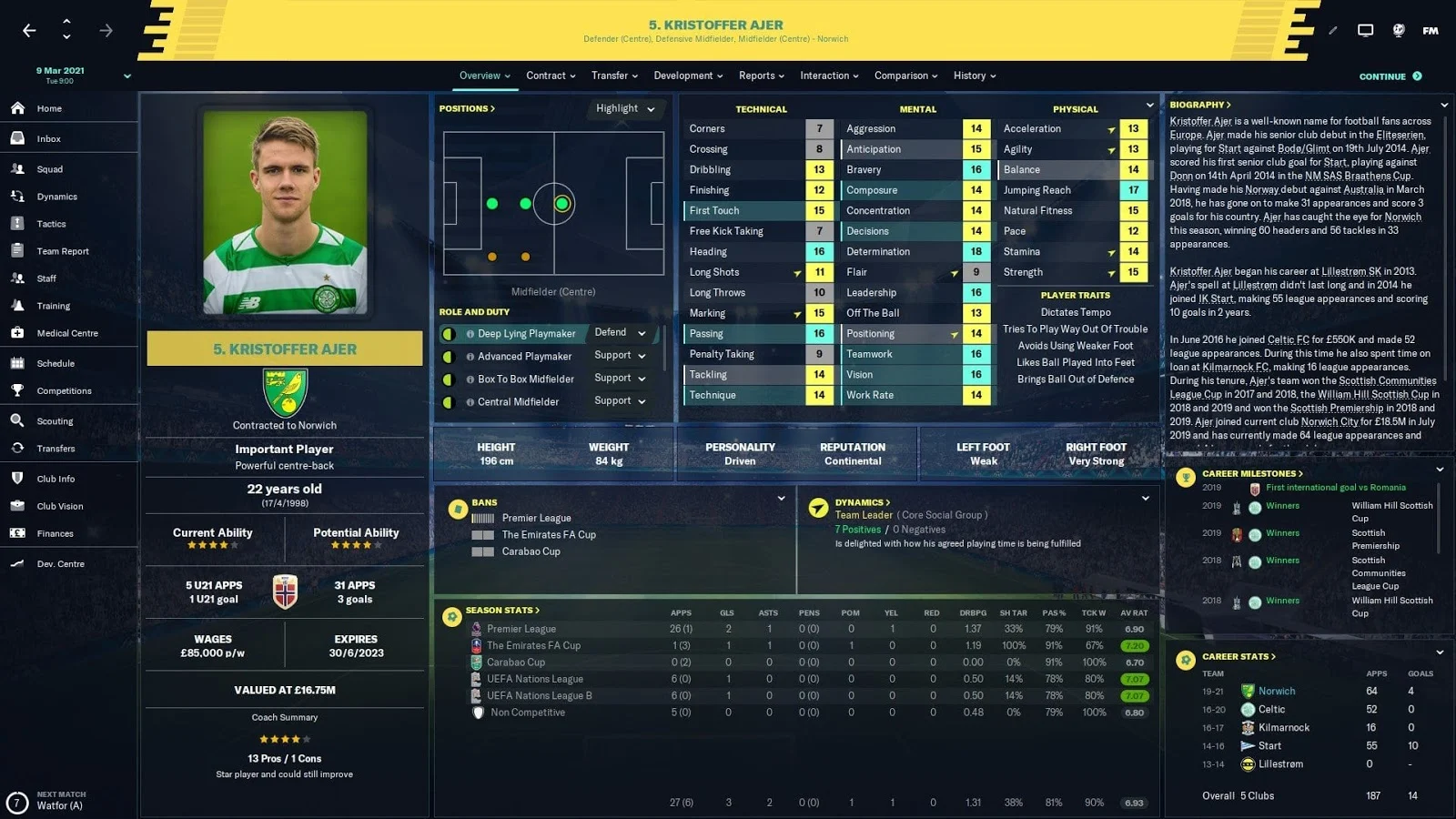 FM2020 Skin - Livid'20